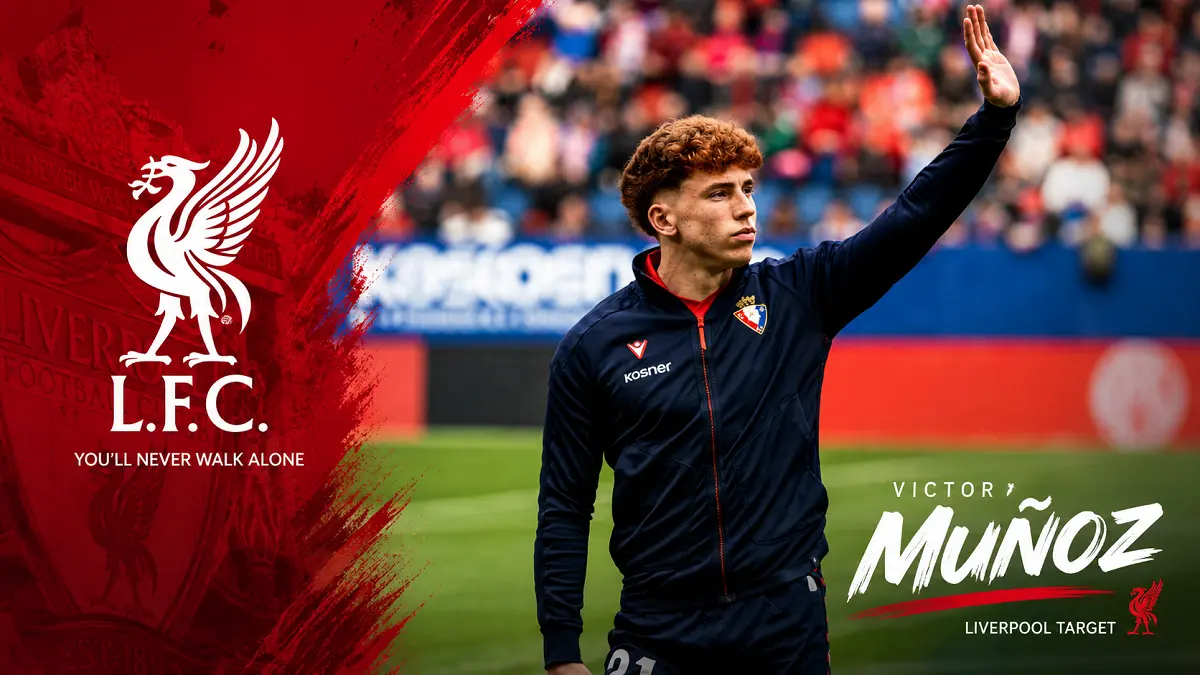 Victor Munoz semakin dekat bergabung dengan Liverpool setelah menyepakati kontrak jangka panjang bersama klub Merseyside tersebut. (IG.victormunoz.7)