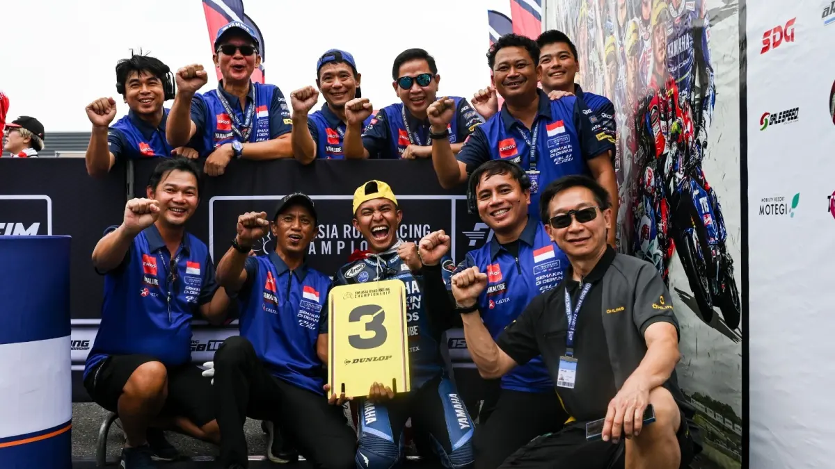 Yamaha Racing Indonesia dalam pertarungan di Asia Road Racing Championship (ARRC) 2026.