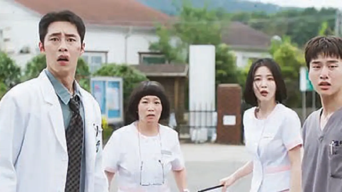 Cuplikan adegan dalam drama Doctor on the Edge. (ENA)