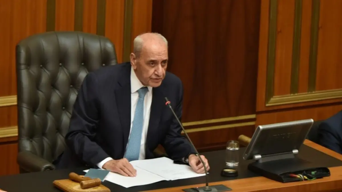 Juru bicara Parlemen Lebanon Nabih Berri. (Anadolu) 