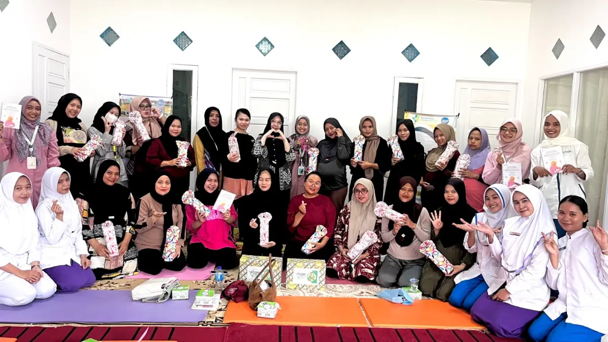 Jurusan Kebidanan Politeknik Kesehatan Pontianak menggelar edukasi ASI eksklusif di Wilayah Binaan Puskesmas Saigon Pontianak beberapa waktu lalu. (ISTIMEWA)