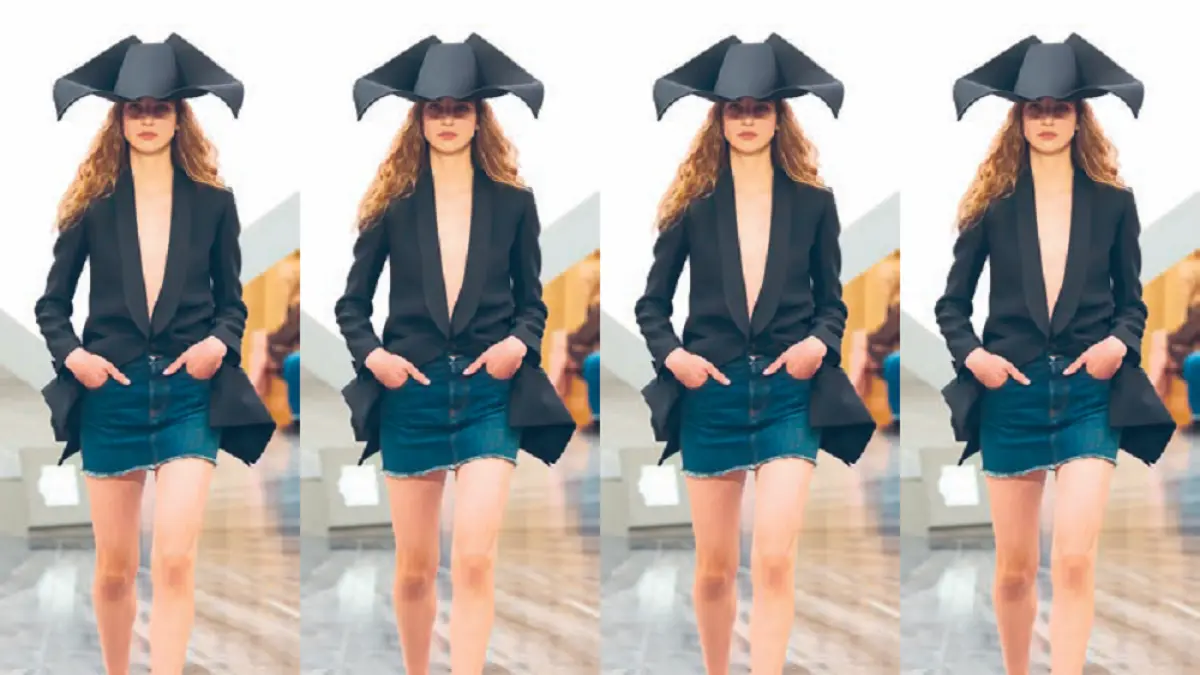 Rok mini (DIOR VIA VOGUE)