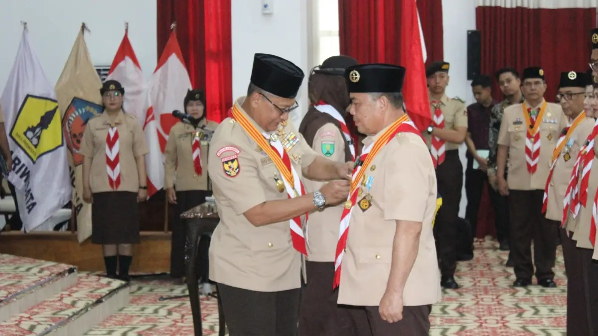 Gubernur Kalimantan Barat, Ria Norsan, dipercaya memimpin Mabida Gerakan Pramuka Kalimantan Barat masa bakti 2025 - 2030. (ISTIMEWA)
