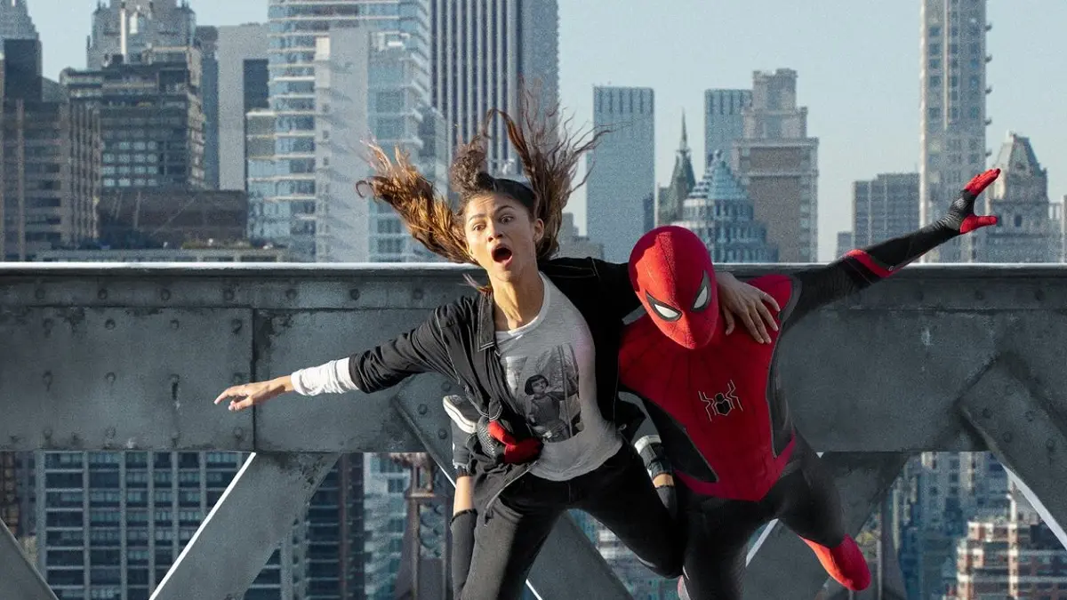 Zendaya dalam Film Spiderman: No Way Home.