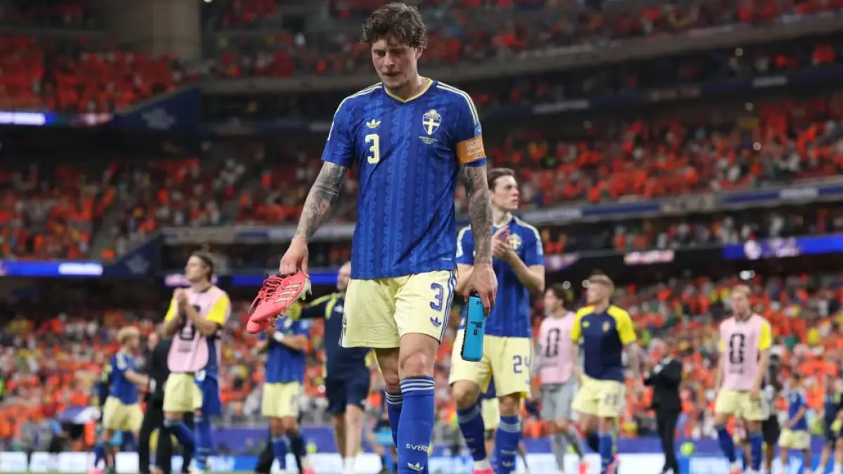 Kapten Swedia Victor Lindelof menegaskan timnya tidak akan larut dalam kekecewaan meski baru saja mengalami kekalahan telak 1-5 melawan Belanda. (Dok.FIFA)
