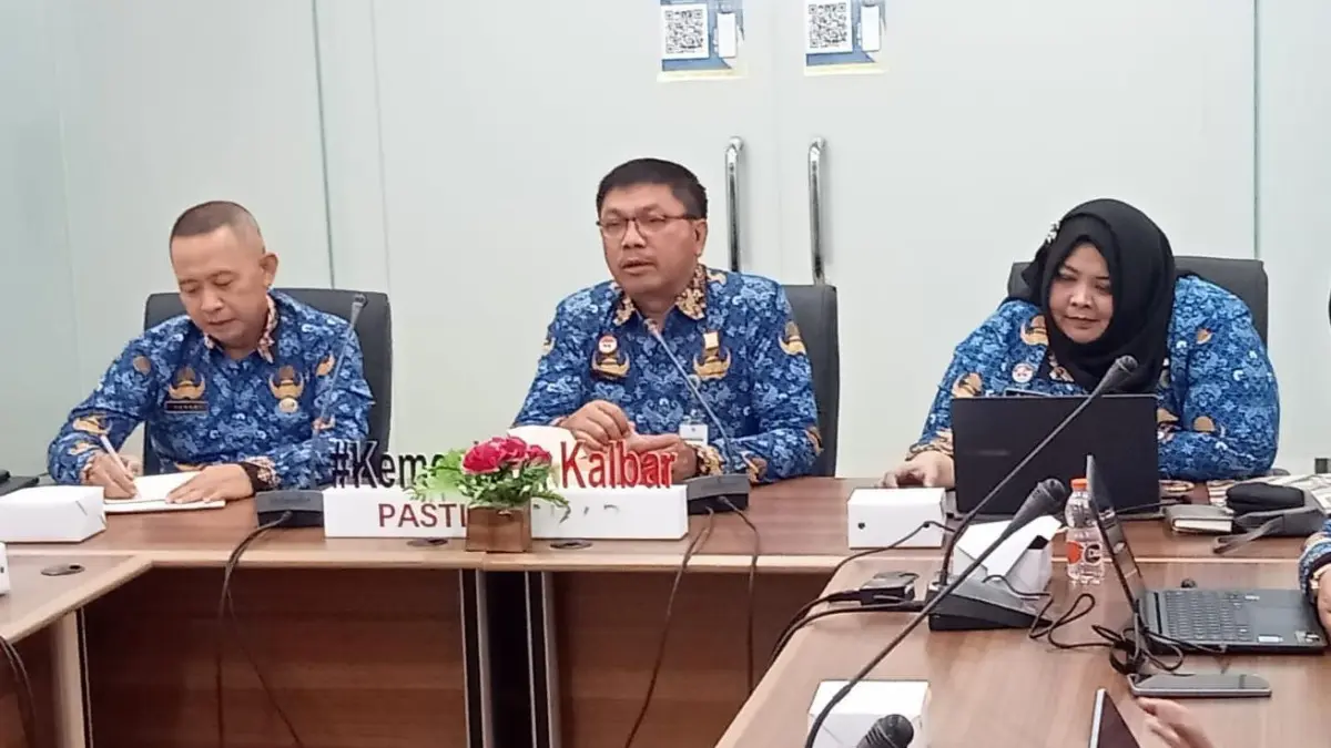 Kantor Wilayah Kementerian Hukum Kalimantan Barat menggelar rapat harmonisasi Raperda Provinsi Kalbar pada Rabu (17/6). (DOK KANWIL KEMENKUM KALBAR)