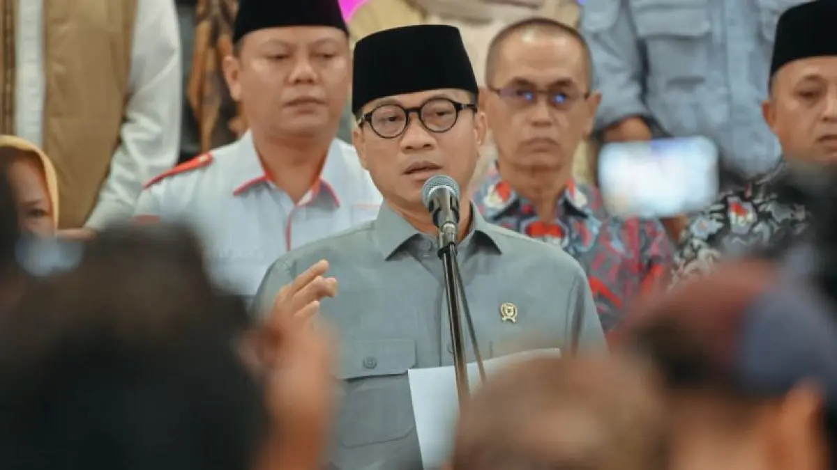 Menteri Desa dan Pembangunan Daerah Tertinggal Yandri Susanto di Jakarta, Selasa (23/6). (ANTARA/HO-Kemendes PDT)
