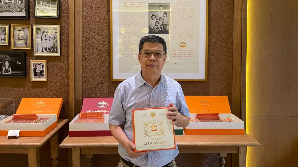 Salah satu pelaku usaha di Pontianak yang memanfaatkan layanan Lion Parcel adalah Djohan Halim, pemilik Le Gita Cakes. (ISTIMEWA)