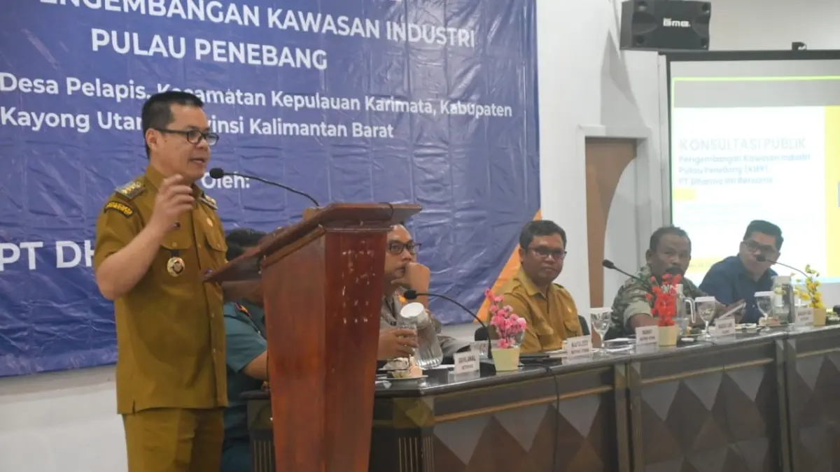 AMDAL : Forum Konsultasi Publik dalam rangka membahas Rencana Studi Analisis Mengenai Dampak Lingkungan (AMDAL). 