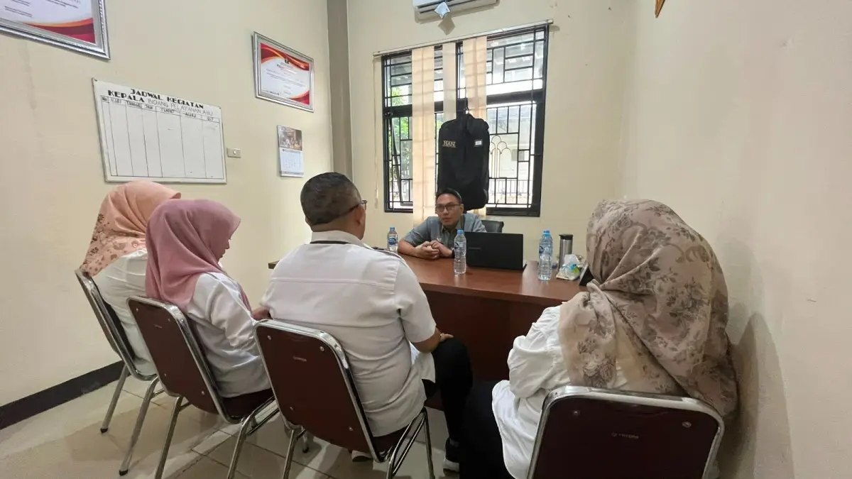 Kantor Wilayah Kementerian Hukum Kalimantan Barat menerima kunjungan audiensi dari Balai Wilayah Sungai (BWS) Kalimantan I pada Selasa (23/6). (DOK KANWIL KEMENKUM KALBAR)
