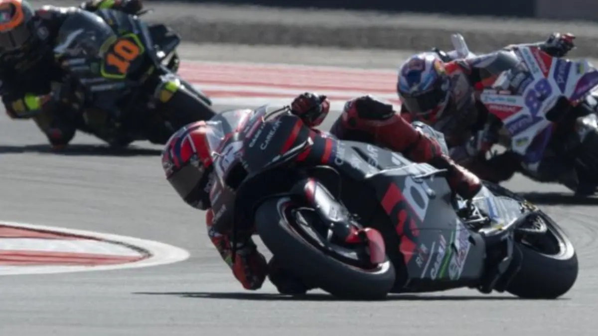 MotoGP resmi memberlakukan perubahan besar pada regulasi balap. (ANTARA FOTO/Wahyu Putro A/hp).