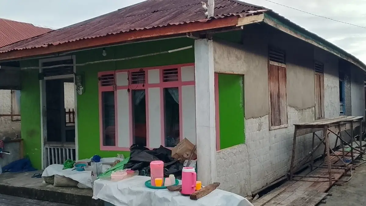 Salah satu rumah di Kabupaten Kapuas Hulu yang pernah mendapatkan program BSPS tahun 2025 lalu. (ISTIMEWA)