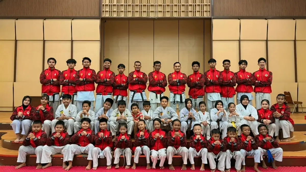 Tim Yukan Dojo yang siap bertanding.