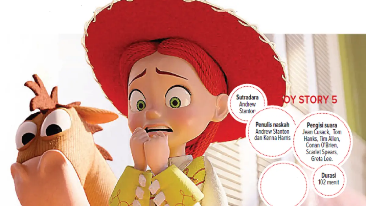 Jessie merasa posisi dirinya sebagai mainan kesayangan Bonnie akan tergeser oleh Lilypad. (PIXAR/DOK JAWAPOS) 