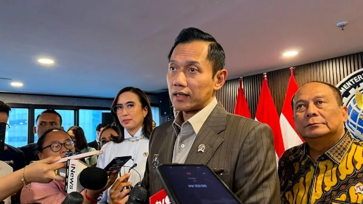Menteri Koordinator Bidang Infrastruktur dan Pembangunan Kewilayahan Agus Harimurti Yudhoyono.(Antara)