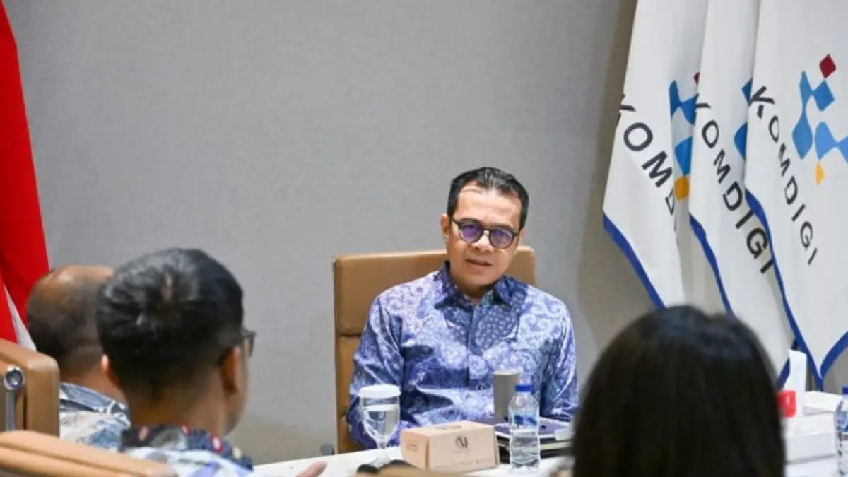 Wakil Menteri Komunikasi dan Digital Nezar Patria. (ANTARA/HO-Kementerian Komunikasi dan Digital)