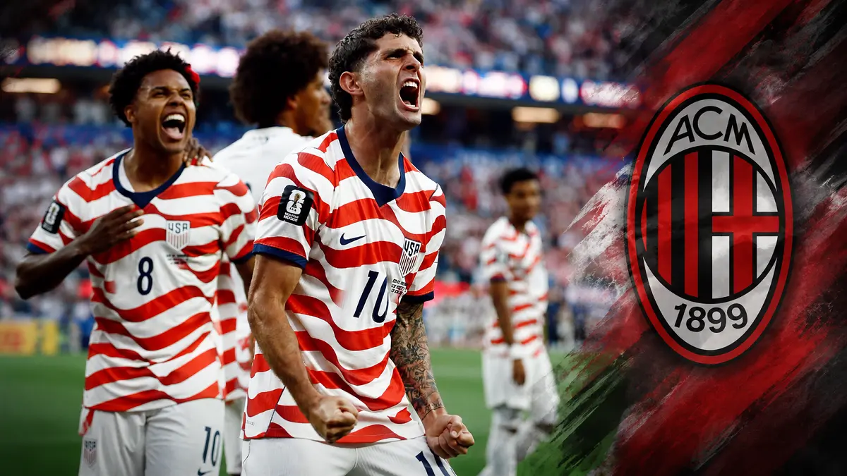 Christian Pulisic tetap menjadi bagian penting proyek jangka panjang AC Milan meski diminati New York City FC. (IG@cmpulisic)