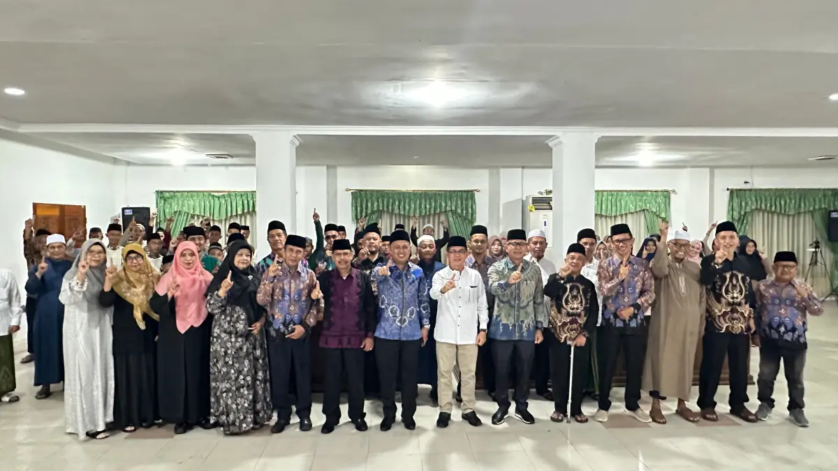 Kafilah Kabupaten Mempawah melaksanakan TC jelang MTQ tingkat provinsi.