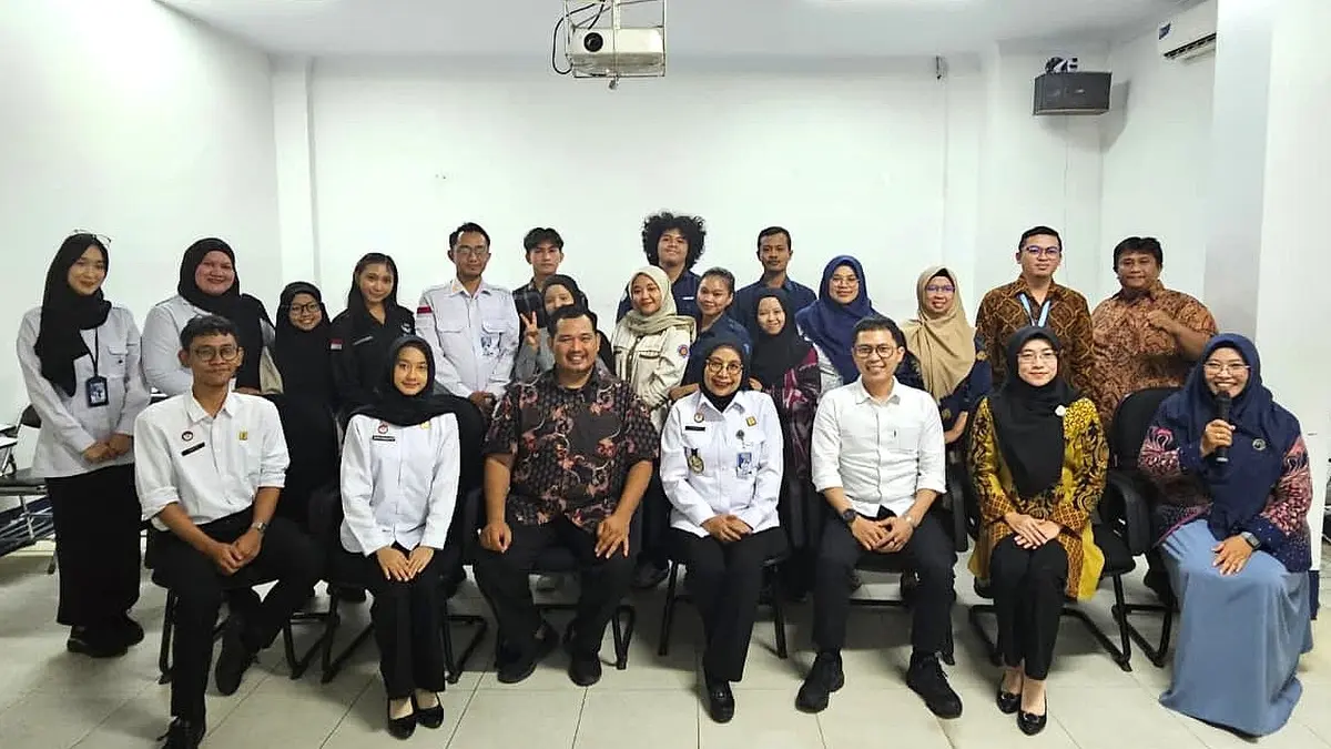 Kanwil Kemenkum Kalbar dan DJKI mengenalkan hak cipta ke mahasiswa UBSI Pontianak pada Rabu (24/6). (DOK KANWIL KEMENKUM KALBAR)
