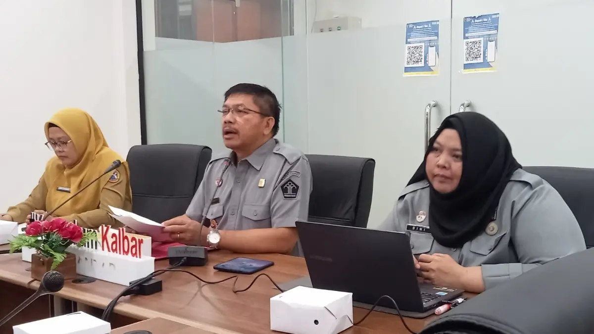 Kanwil Kemenkum Kalbar menggelar rapat harmonisasi Raperwali Pontianak tentang ASB Konstruksi pada Senin (22/6). (DOK KANWIL KEMENKUM KALBAR)