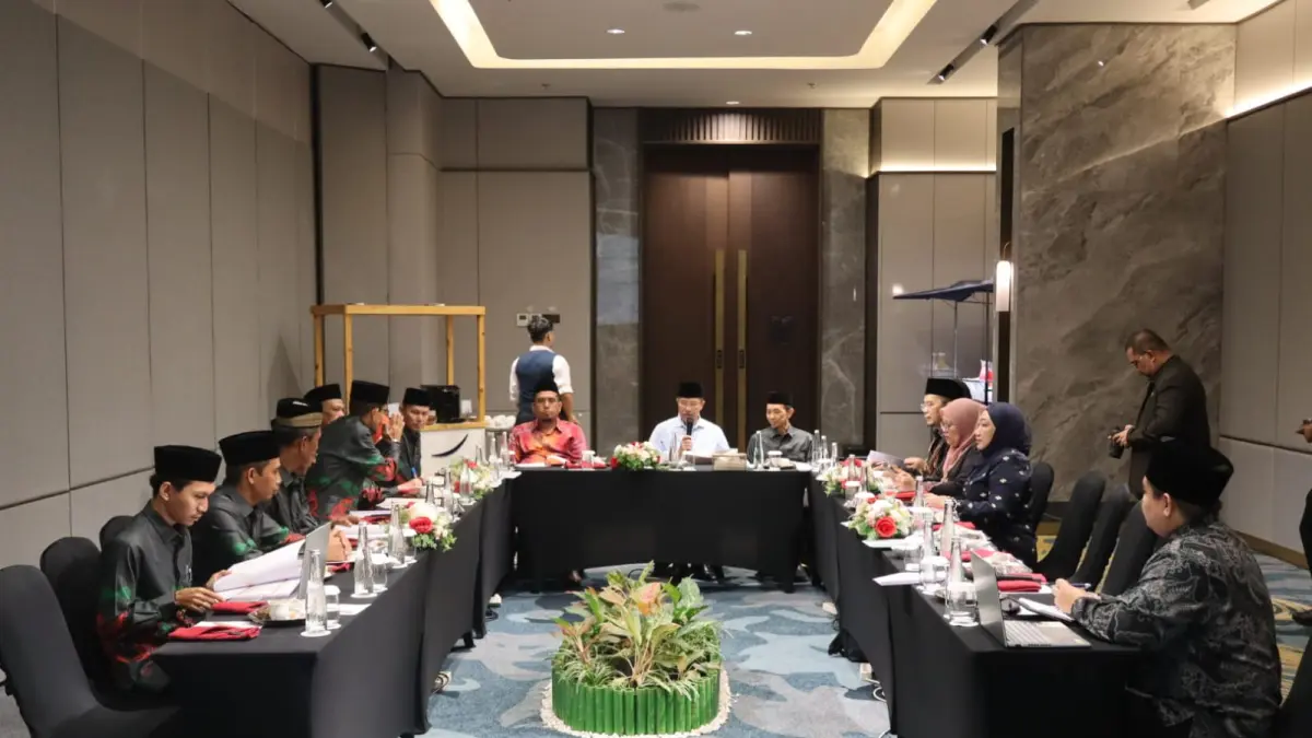Majelis Islam Sarawak dan Lembaga Pengembangan Tilawatil Quran (LPTQ) Kalimantan Barat saat melakukan pertemuan. 