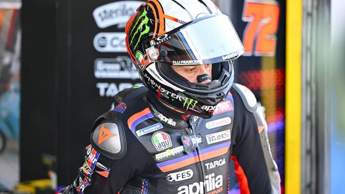 Marco Bezzecchi, Aprilia Racing, 2026. (Gold and Goose) 
