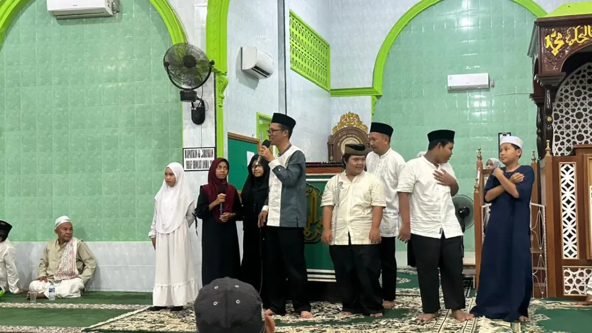 Peringatan Hari Assyura atau 10 Muharram 1448 H di Masjid Jami’ Darul Muttaqin, Desa Kuala Secapah.