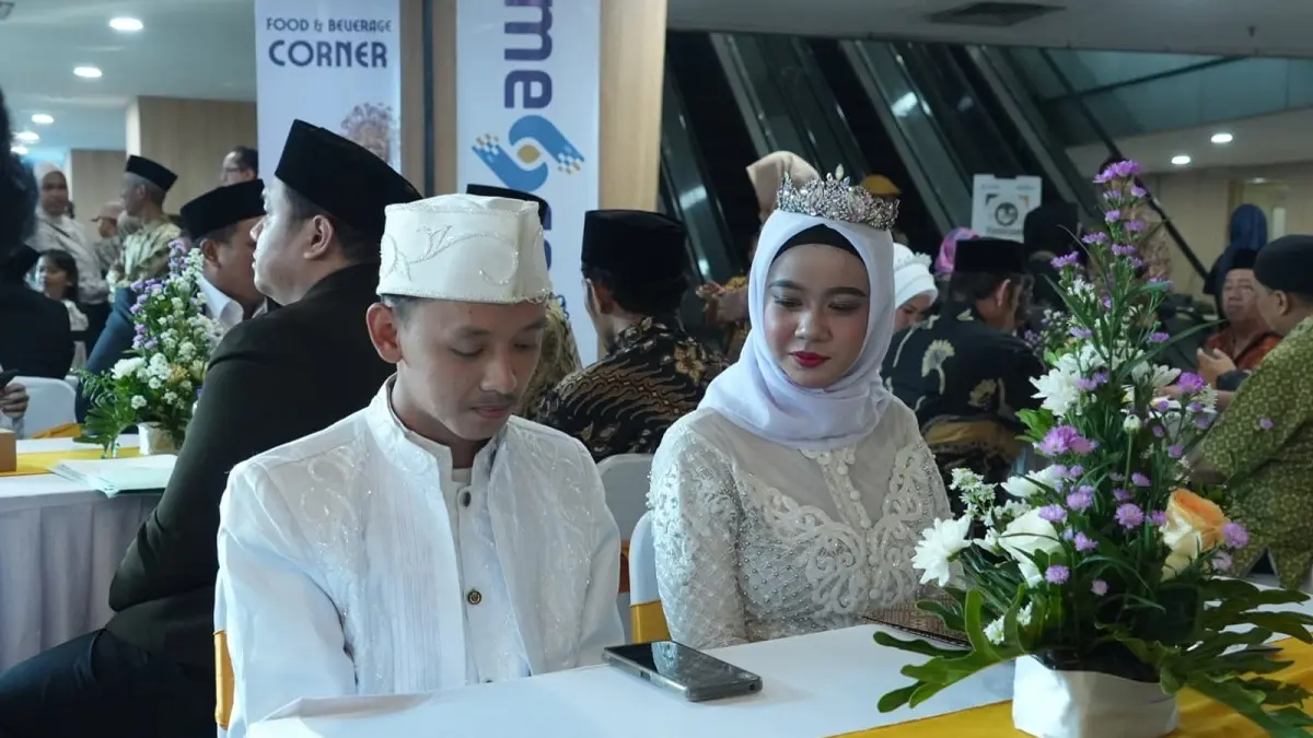 NIKAH MASSAL: Salah satu calon pengantin yang akan mengikuti Nikah Fest 2026. (Kemenag)