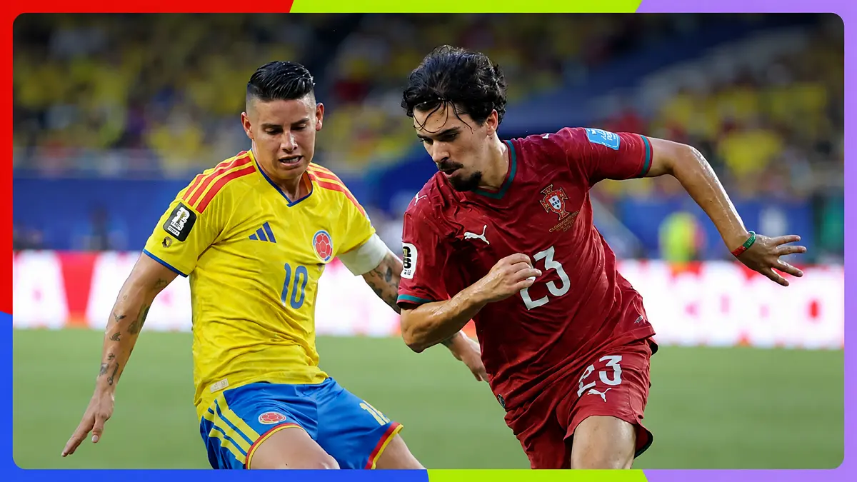 Kolombia memastikan diri sebagai juara Grup K Piala Dunia setelah bermain imbang tanpa gol melawan Portugal. (X@FIFAWorldCup) 