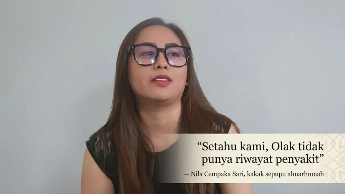 Nila Cempaka Sari, kakak sepupu Nola Dya Sari (Olak)