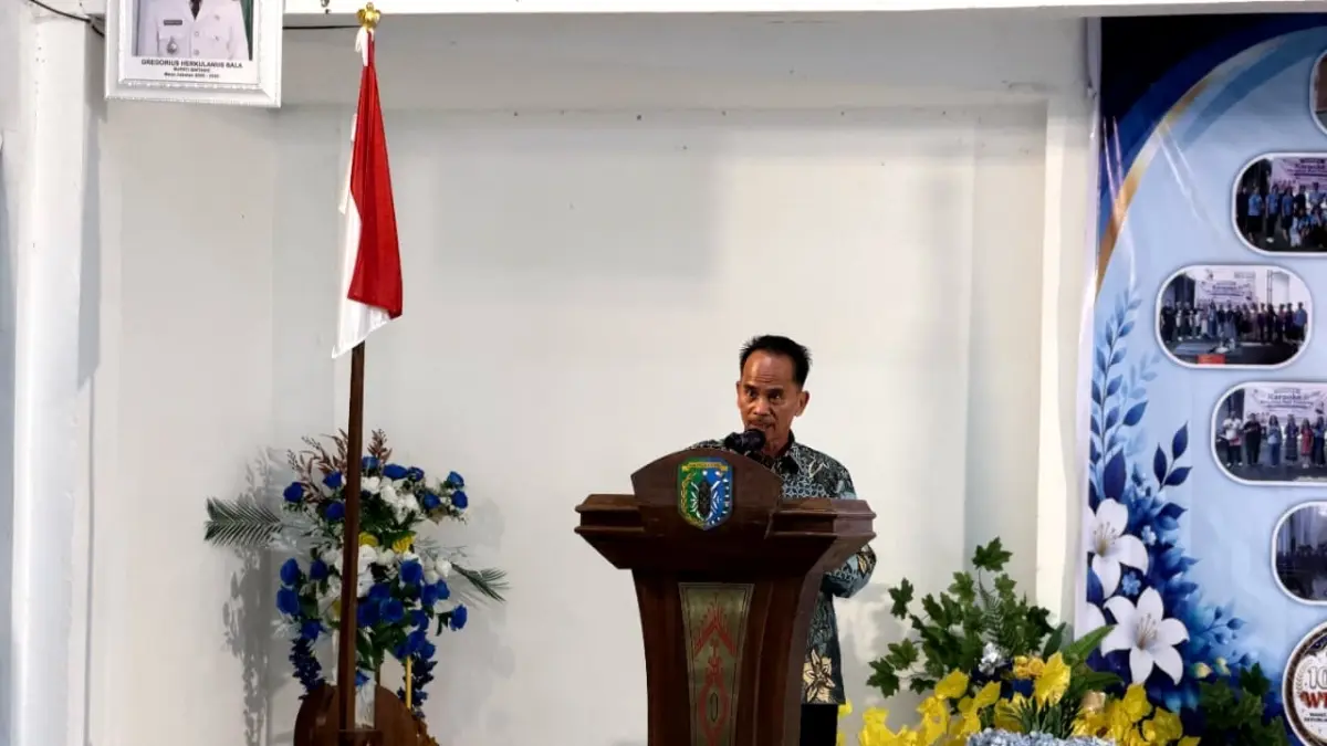 Foto Bupati Sintang, Gregorius Herkulanus Bala 