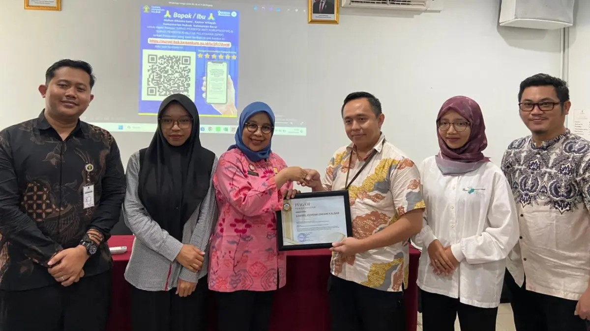 Kantor Wilayah Kementerian Hukum (Kemenkum) Kalimantan Barat menggelar Sosialisasi dan Penguatan Kekayaan Intelektual (KI) di Hotel Transera Pontianak, Jumat (26/6). (DOK KANWIL KEMENKUM KALBAR)