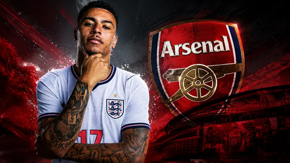 Morgan Rogers menjadi target utama Arsenal setelah tampil impresif bersama Aston Villa musim lalu. (IG@mrogers/Diolah AI)