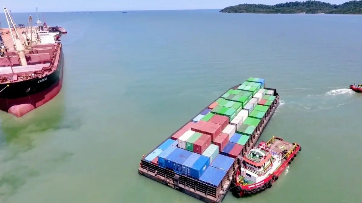 Ekspor perdana terminal kijing ke pasar internasional.