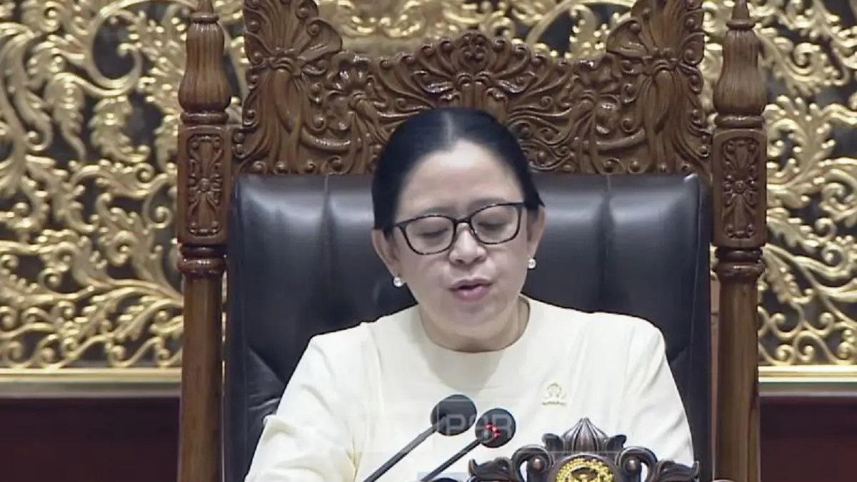 Ketua DPR RI Puan Maharani. (Youtube) 