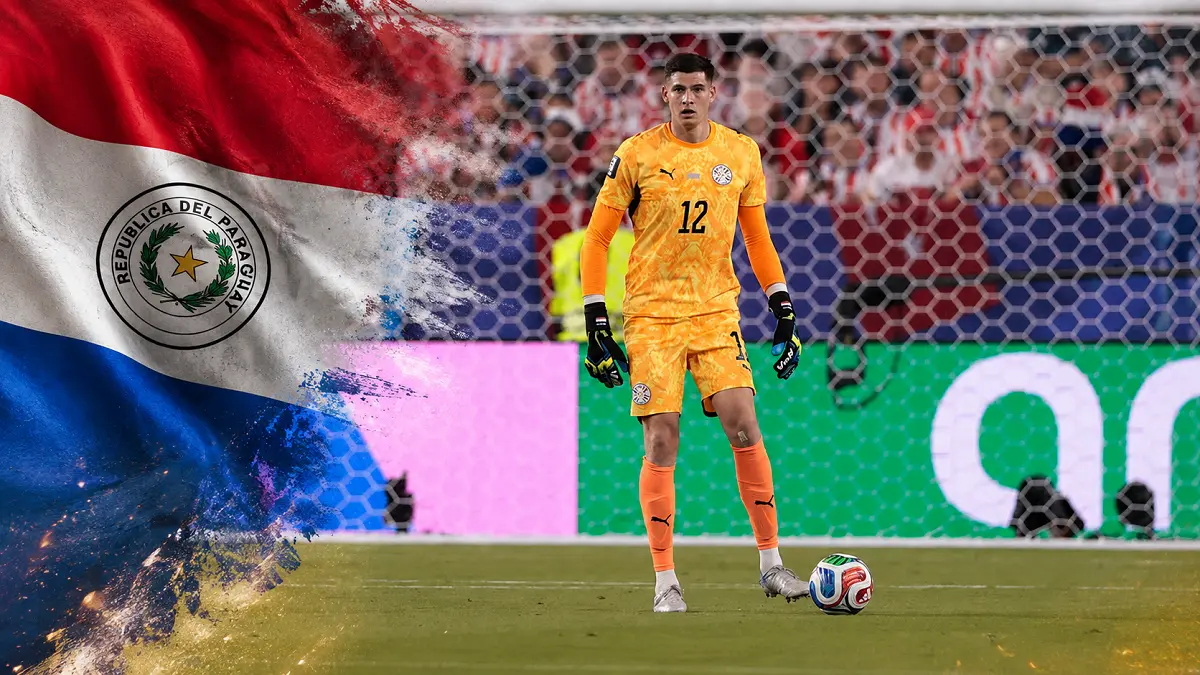 Orlando Gill tampil gemilang dengan sederet penyelamatan penting saat Paraguay menyingkirkan Jerman di babak 32 besar Piala Dunia 2026. (IG @orlando_daniel01)