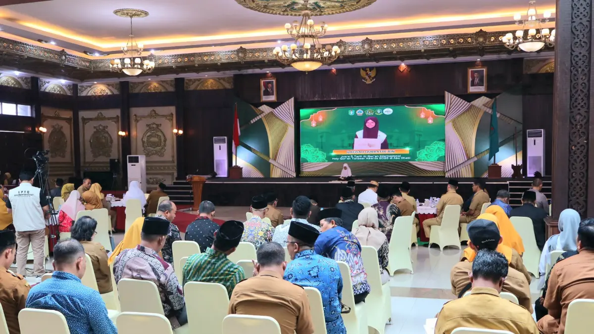 Suasana acara di Pendopo Gubernur Kalbar