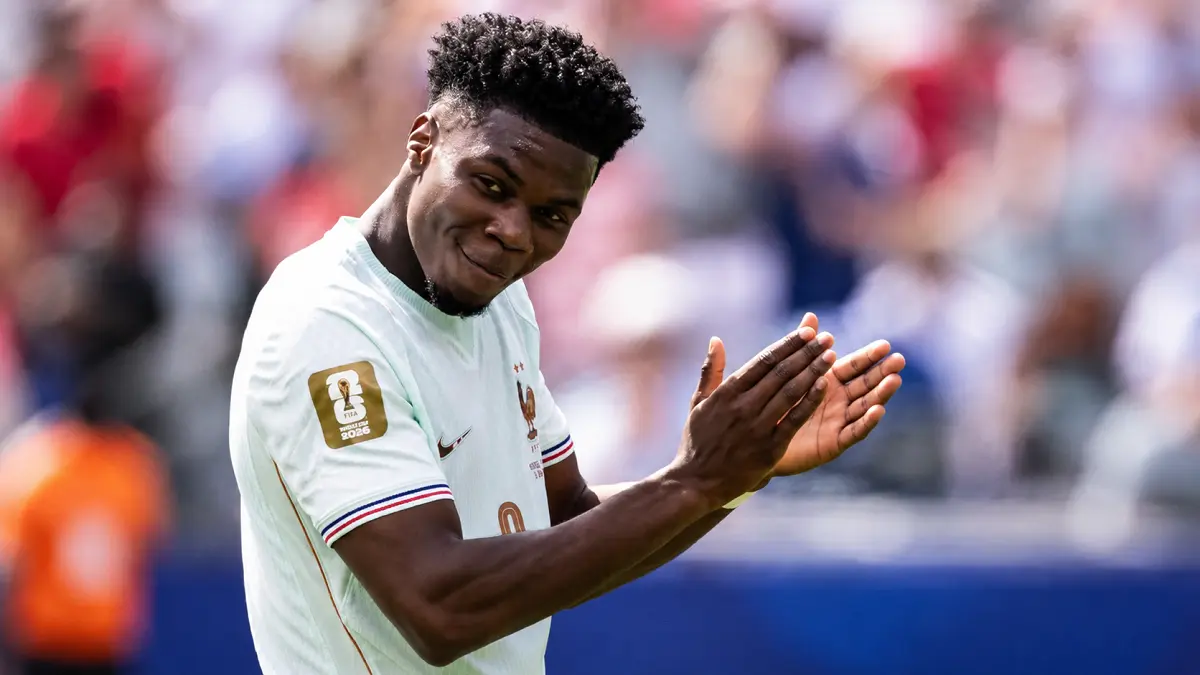 Aurelien Tchouameni masih menjadi target impian Manchester United, tetapi terkendala nilai transfer dan gaji. (IG@aurelientchm)