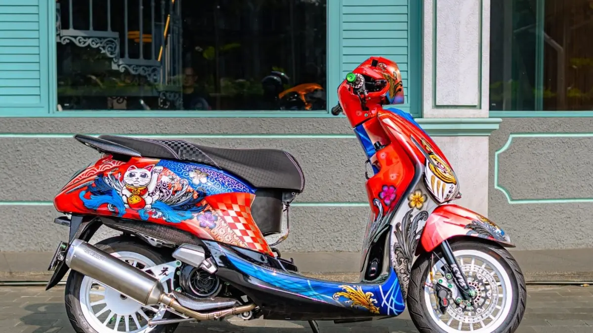 Modifikasi Grand Filano racing look