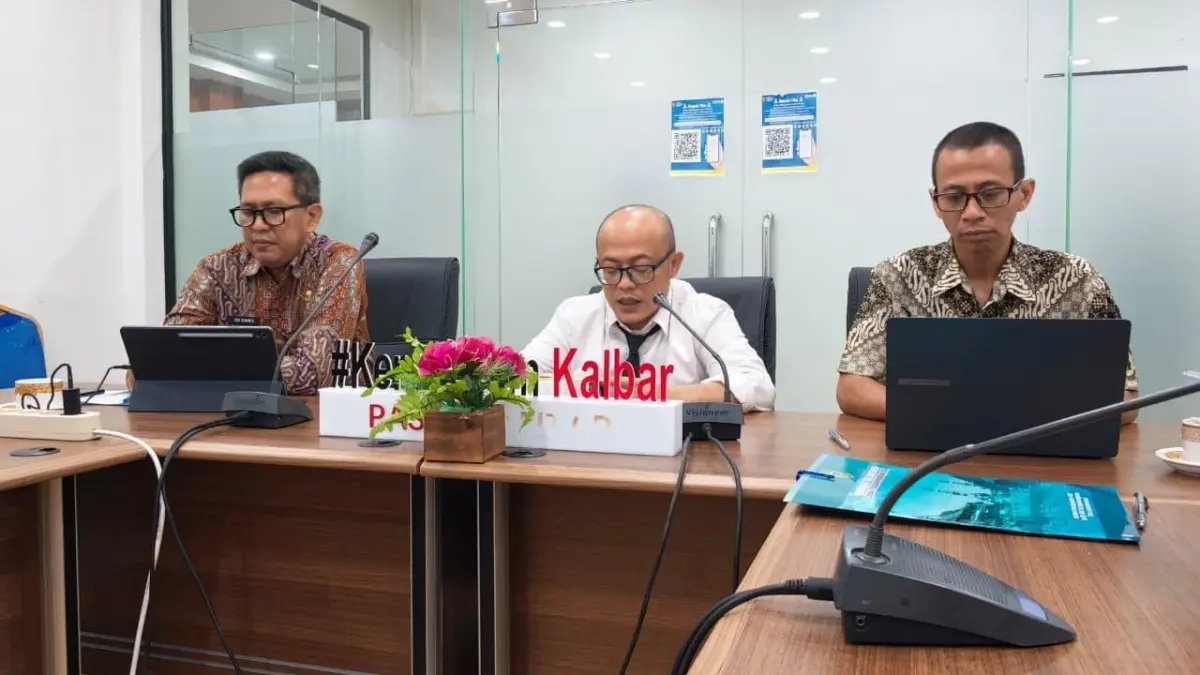 Kanwil Kemenkum Kalbar menuntaskan harmonisasi dua Raperwali Singkawang pada Kamis (25/6). (DOK KANWIL KEMENKUM KALBAR)