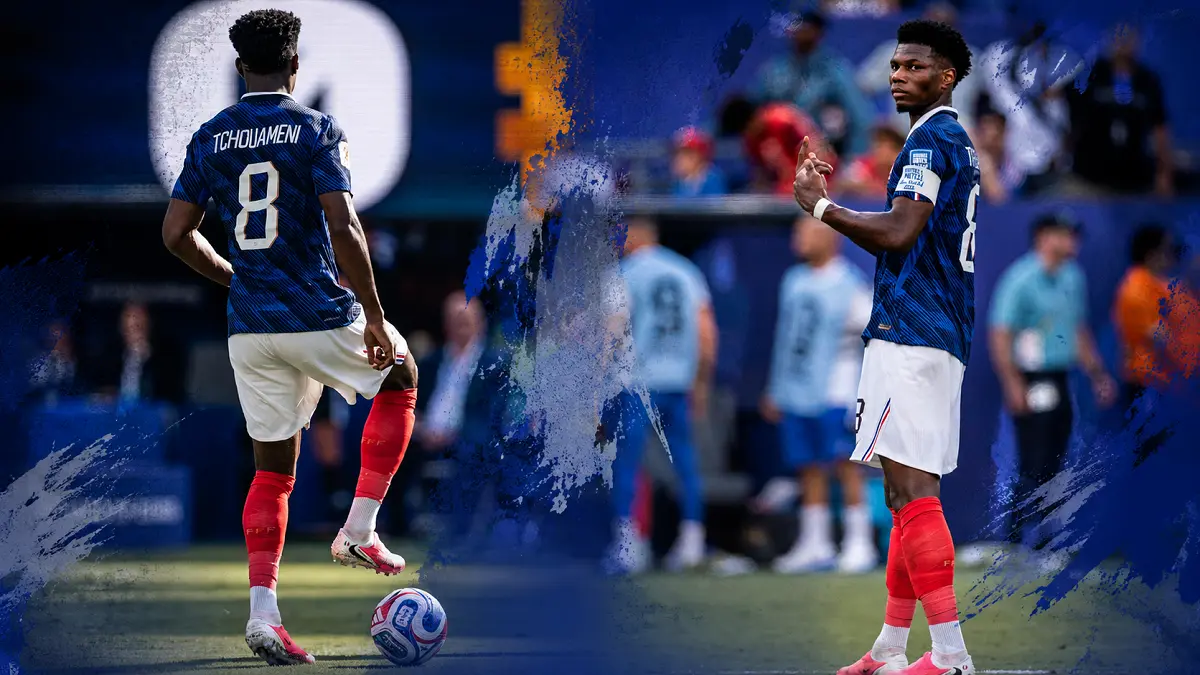 Manchester United mengincar Aurélien Tchouaméni setelah gagal merekrut sejumlah target utama. (IG@aurelientchm)