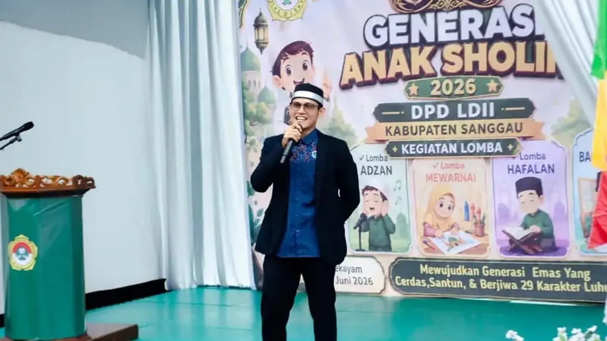 DPD LDII Kabupaten Sanggau menggelar Generasi Anak Sholeh (GAS) 2026 di Masjid Darul Akhirah, Desa Balai Karangan, Kecamatan Sekayam. Kegiatan ini menjadi bagian dari upaya mencetak generasi muda yang berakhlak, mandiri, dan berjiwa kepemimpinan. (ISTIMEWA)