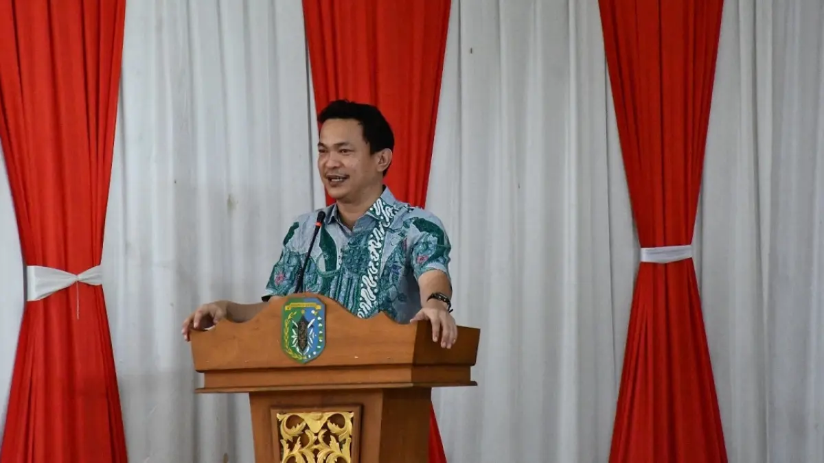 Wakil Bupati Sintang, Florensius Ronny mengakui kondisi geografis Kabupaten Sintang menjadi satu diantara kendala utama dalam pelaksanaan program penanganan stunting. (ISTIMEWA)