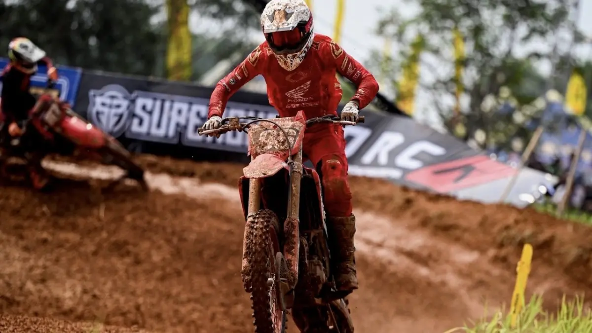 Crosser binaan PT Astra Honda Motor (AHM), Ivan Valrossi Tertia Wahyumaniadi