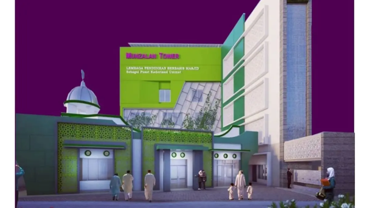 Baitul Waqaf Munzalan Indonesia. (ISTIMEWA)