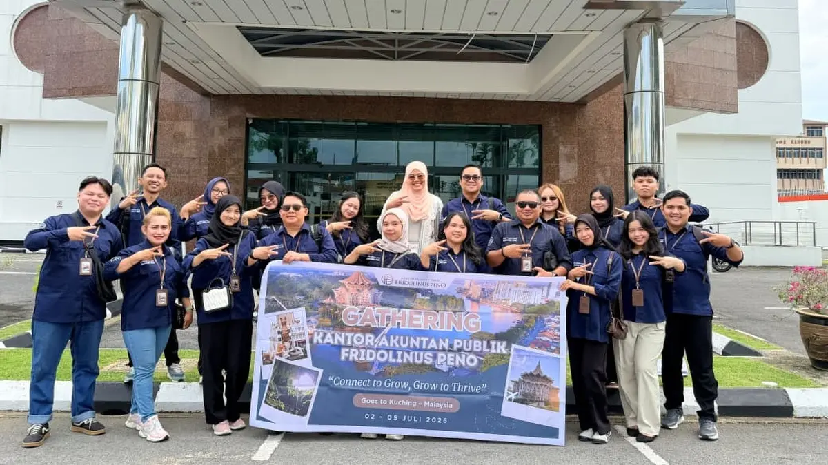 Kantor Akuntan Publik (KAP) Fridolinus Peno menyelenggarakan kegiatan Auditor Gathering dan Sosialisasi Sistem Manajemen Mutu (SMM) di Kuching, Sarawak, Malaysia. (ISTIMEWA)
