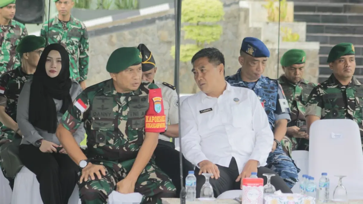 Kanwil Kemenkum Kalbar menghadiri pemusnahan 55 Kg sabu di Markas XII/Tanjungpura Senin (6/7). (DOK KANWIL KEMENKUM KALBAR)
