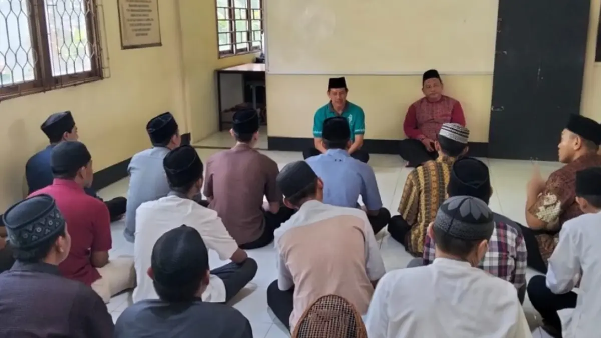 Kegiatan pembinaan keagamaan di Panti Rehabilitasi Bersinar Singkawang.