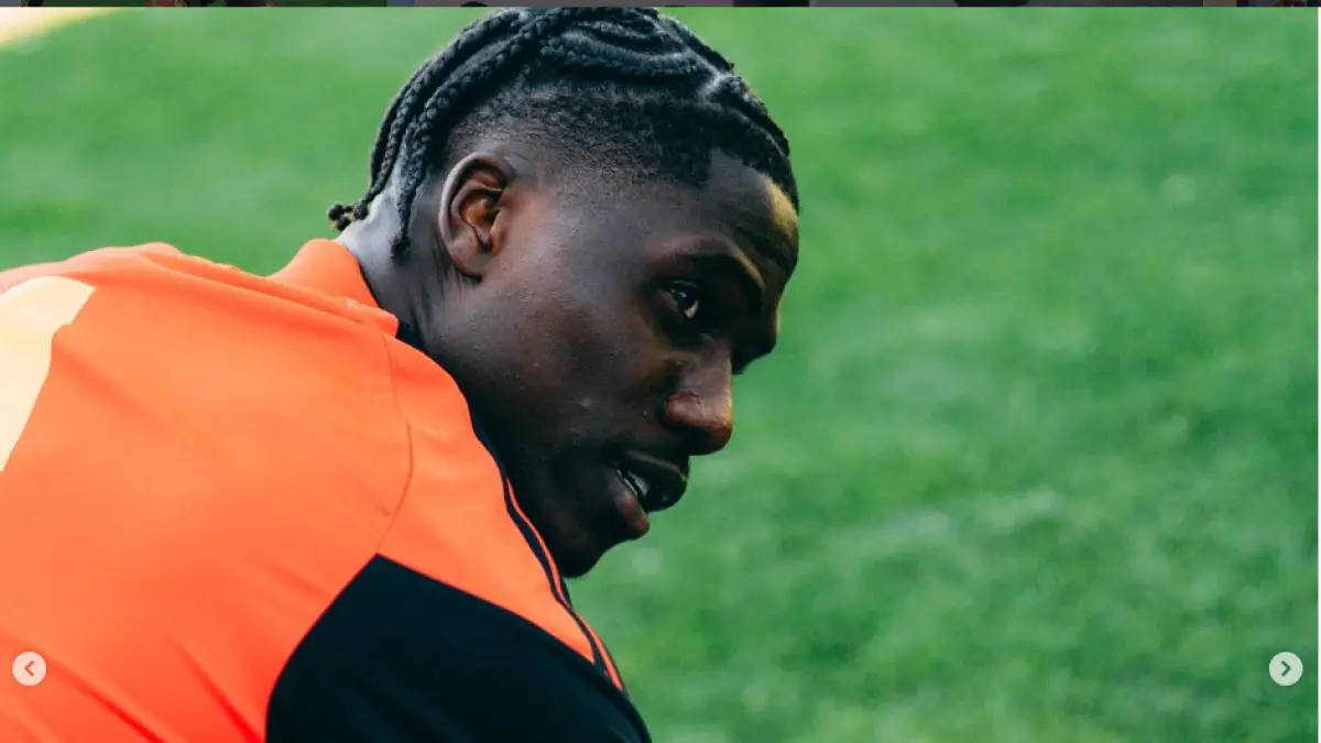 Amadou Onana mengalami cedera lutut saat Belgia mengalahkan Amerika Serikat 4-1 di babak 16 besar Piala Dunia 2026. (IG@its_onana)