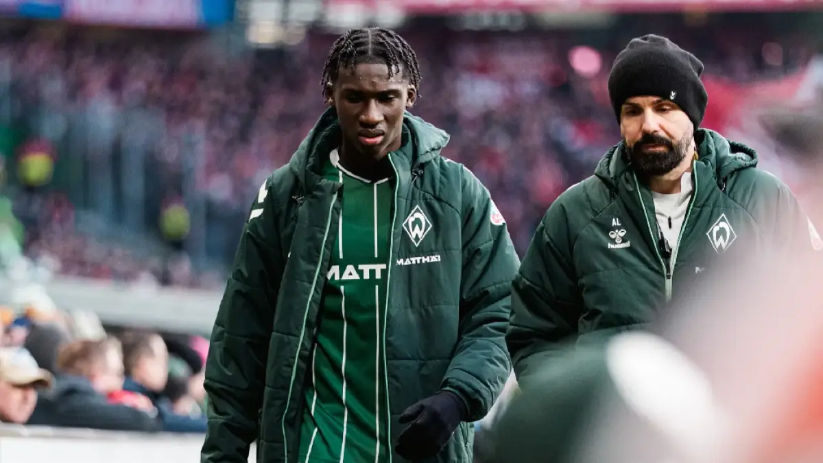 Karim Coulibaly menjadi incaran Chelsea setelah tampil impresif bersama Werder Bremen di Bundesliga. (Dok. Werder Bremen)